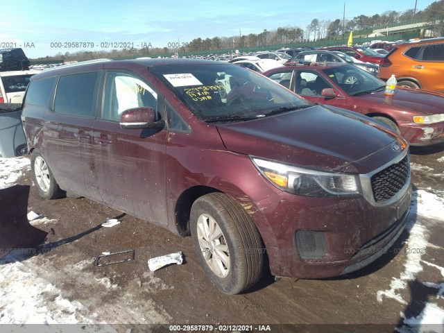 KIA SEDONA 2017 kndmb5c15h6333395