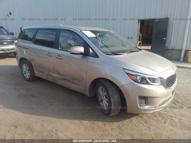 KIA SEDONA 2016 kndmb5c16g6087097