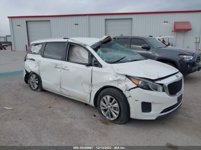 KIA SEDONA 2016 kndmb5c16g6087309