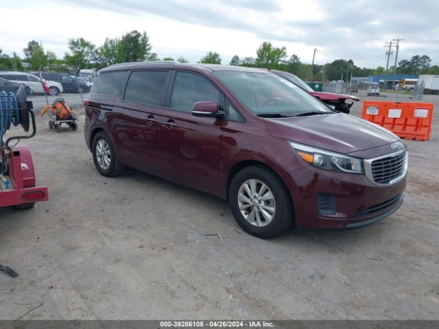 KIA SEDONA 2016 kndmb5c16g6087827