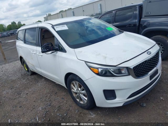 KIA SEDONA 2016 kndmb5c16g6089996