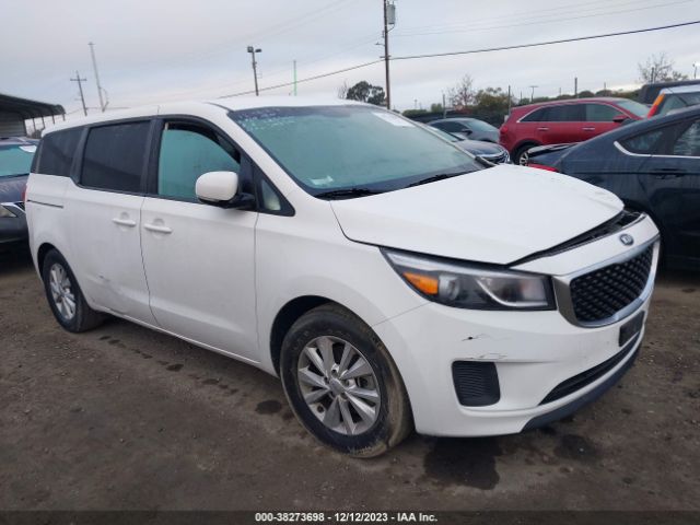 KIA SEDONA 2017 kndmb5c16h6225500