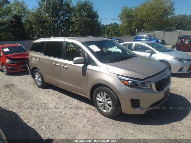 KIA SEDONA 2017 kndmb5c16h6255175