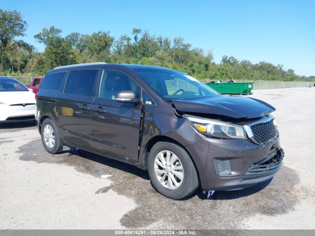 KIA SEDONA 2017 kndmb5c16h6318453