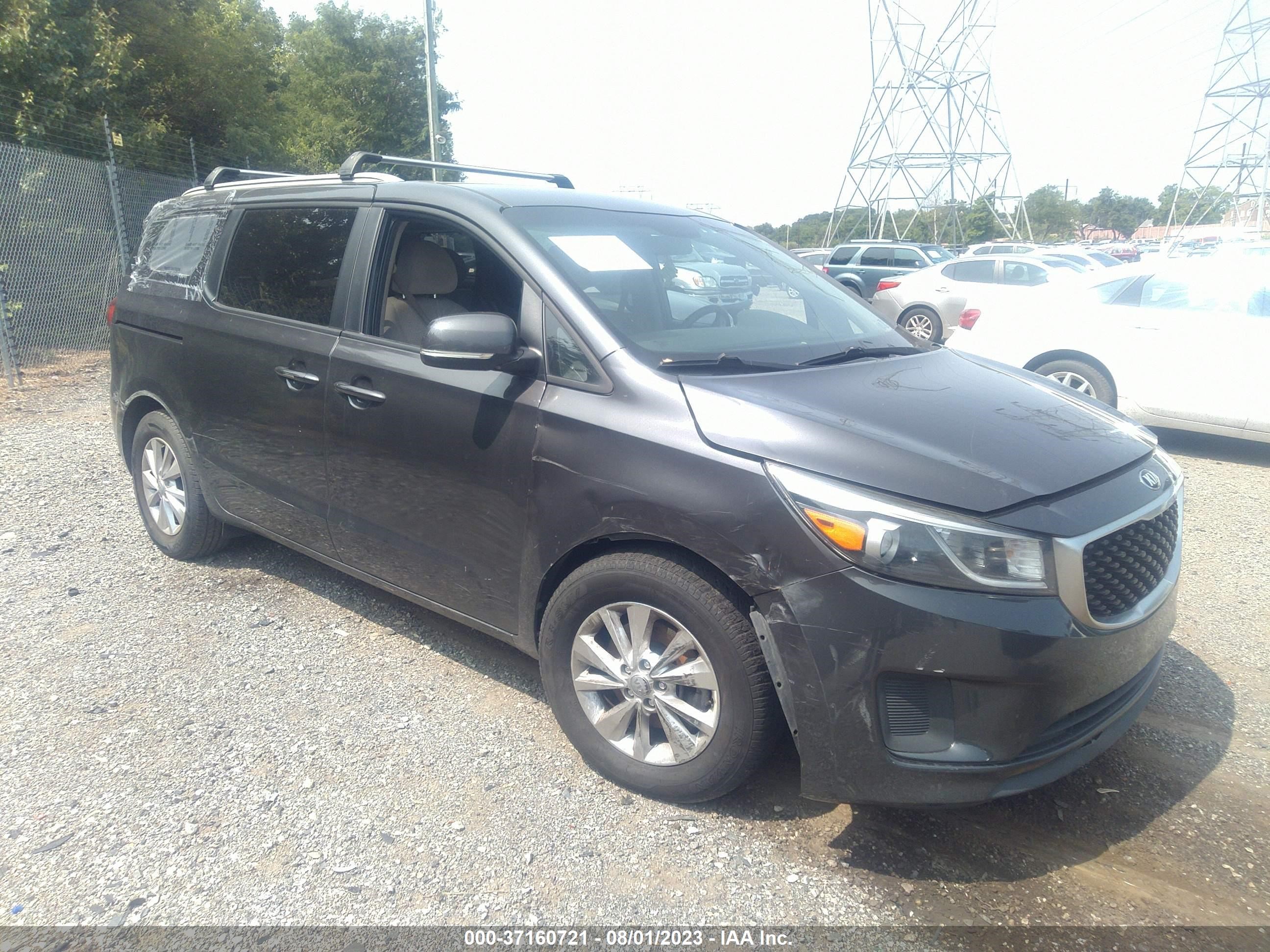 KIA SEDONA 2016 kndmb5c17g6092163