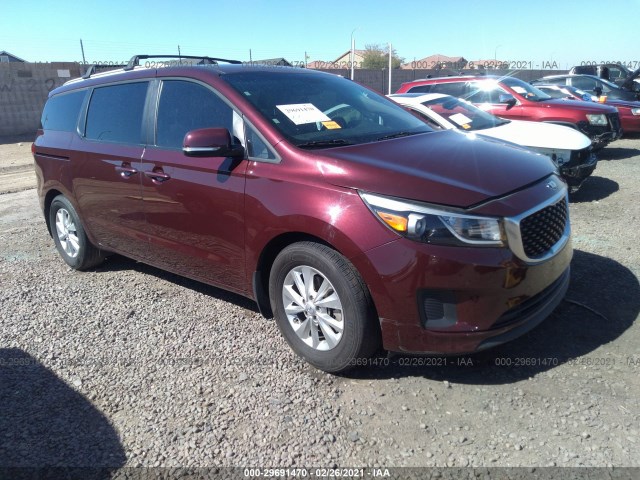 KIA SEDONA 2016 kndmb5c17g6200197