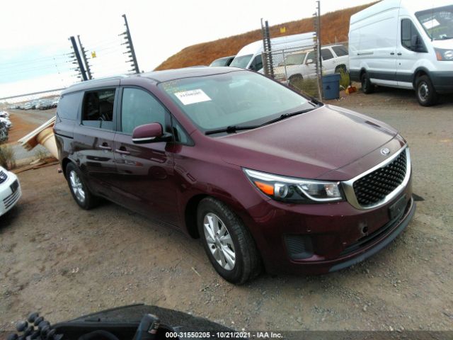 KIA SEDONA 2017 kndmb5c17h6251300