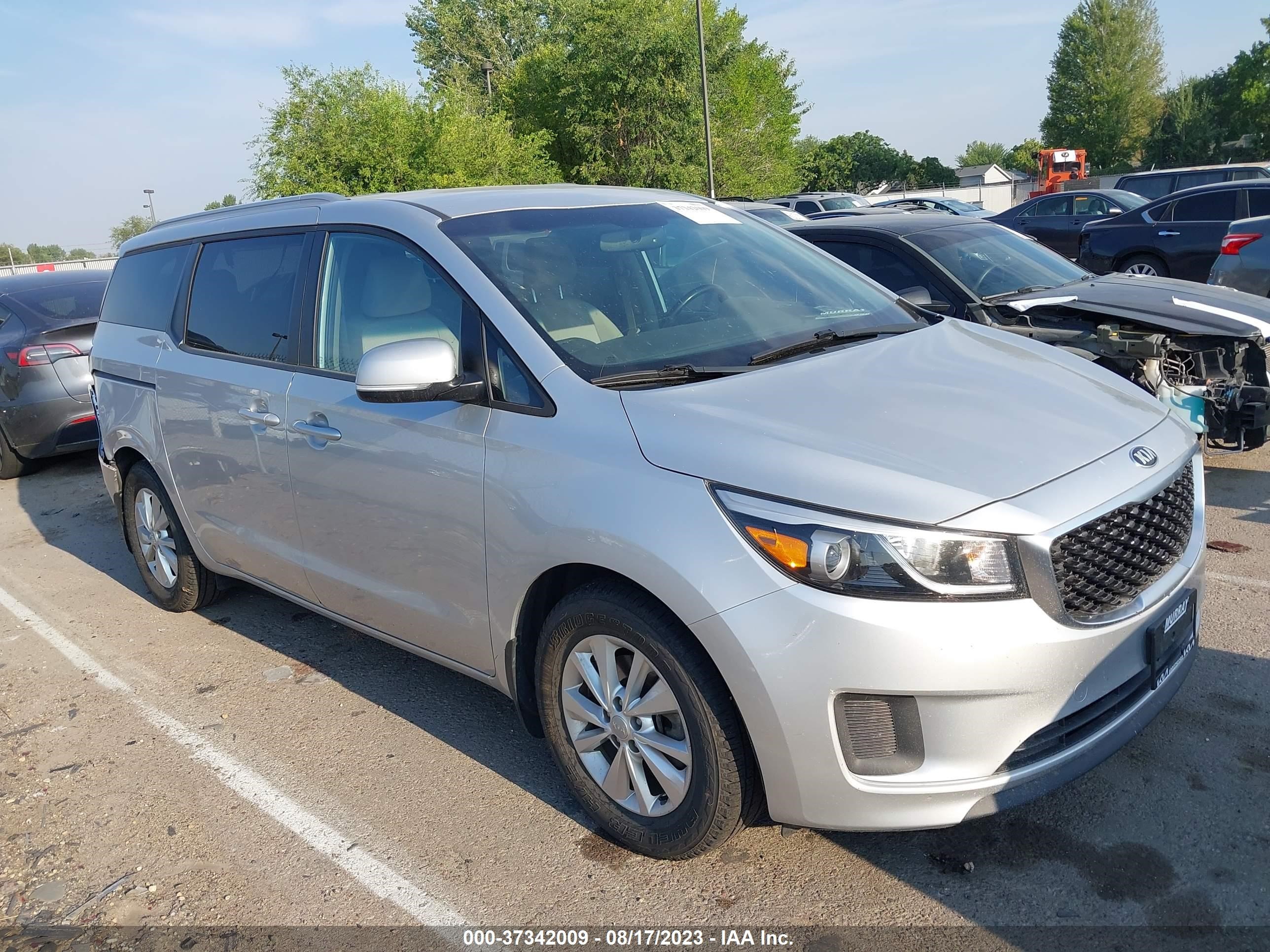 KIA SEDONA 2017 kndmb5c17h6257470