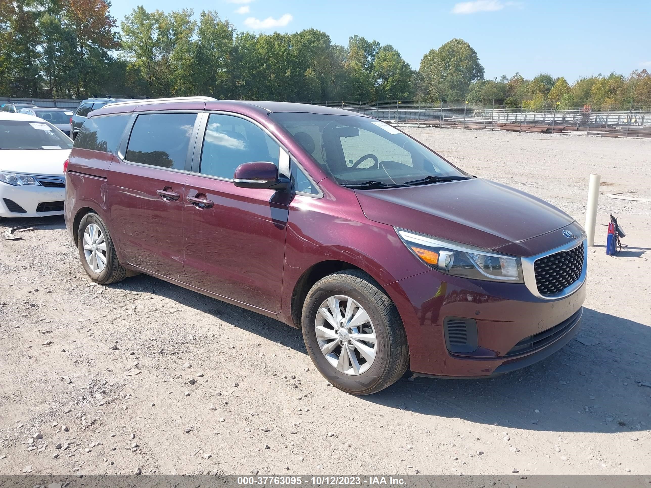 KIA SEDONA 2017 kndmb5c17h6284426