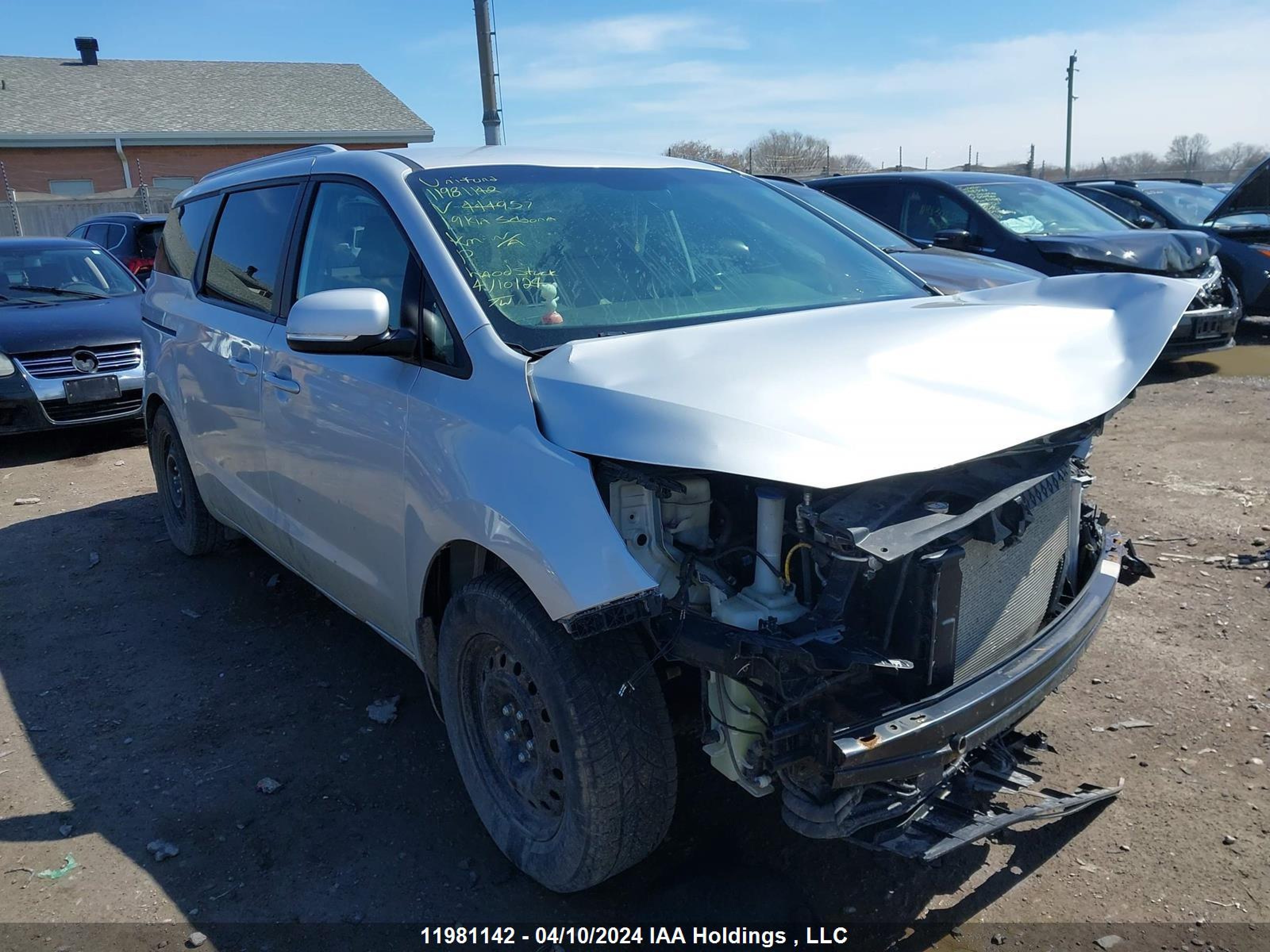 KIA SEDONA 2019 kndmb5c17k6444957