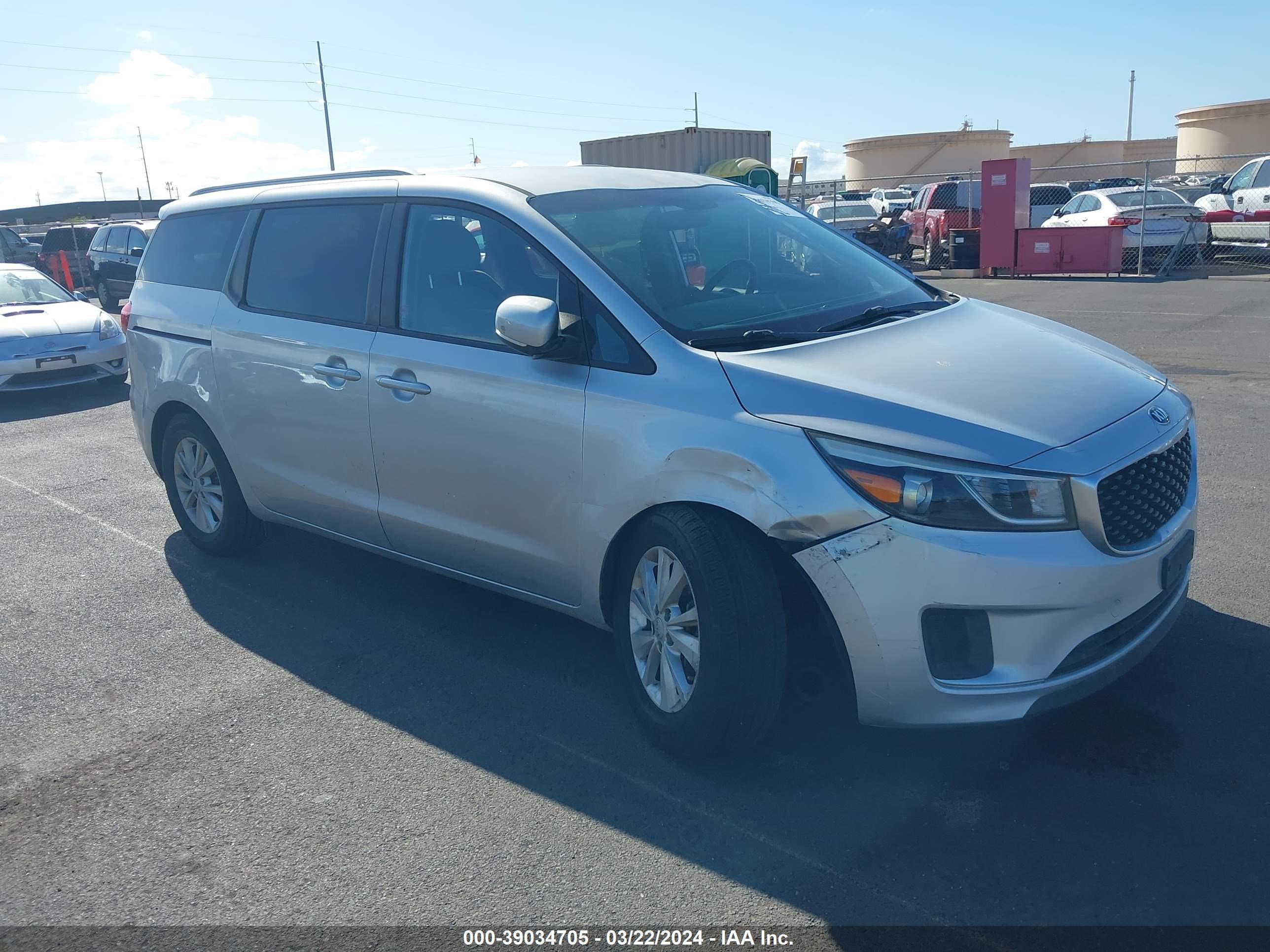 KIA SEDONA 2016 kndmb5c18g6112467