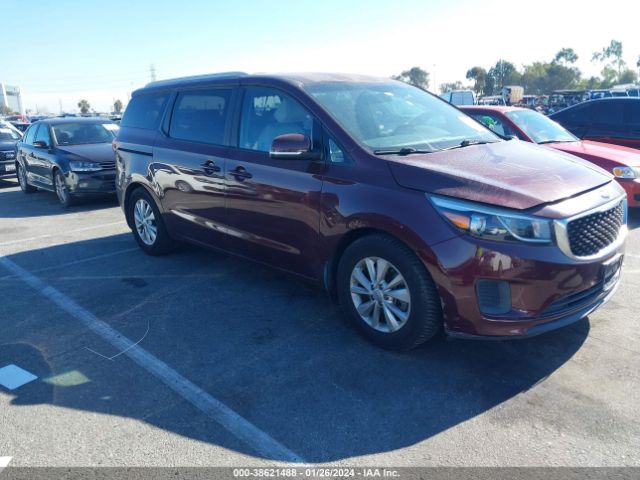 KIA SEDONA 2016 kndmb5c18g6148398