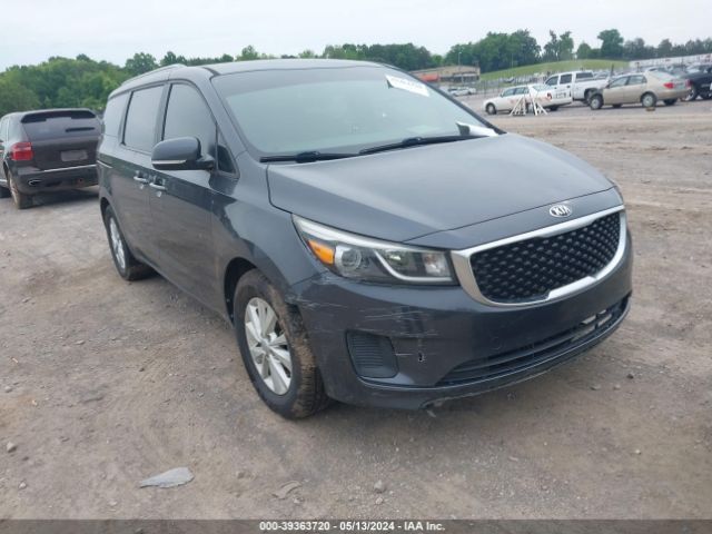 KIA SEDONA 2016 kndmb5c18g6165279