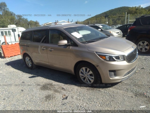 KIA SEDONA 2016 kndmb5c18g6172765