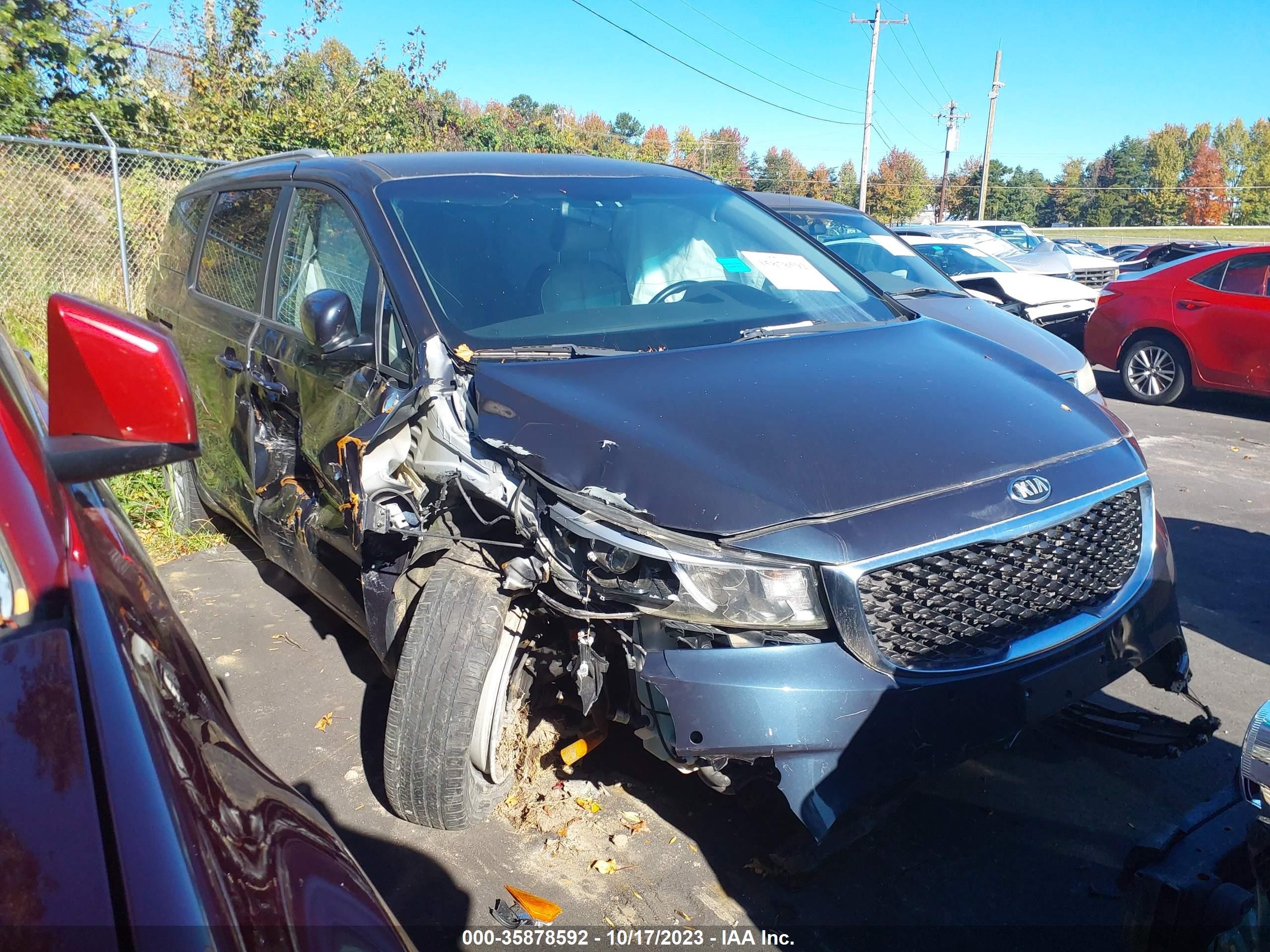 KIA SEDONA 2016 kndmb5c18g6208812