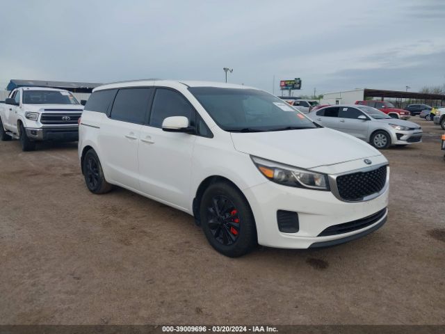 KIA SEDONA 2016 kndmb5c19g6090009