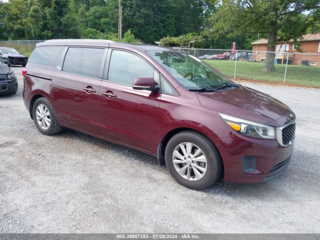 KIA SEDONA 2016 kndmb5c19g6115359