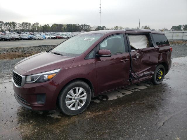 KIA SEDONA LX 2016 kndmb5c19g6163833