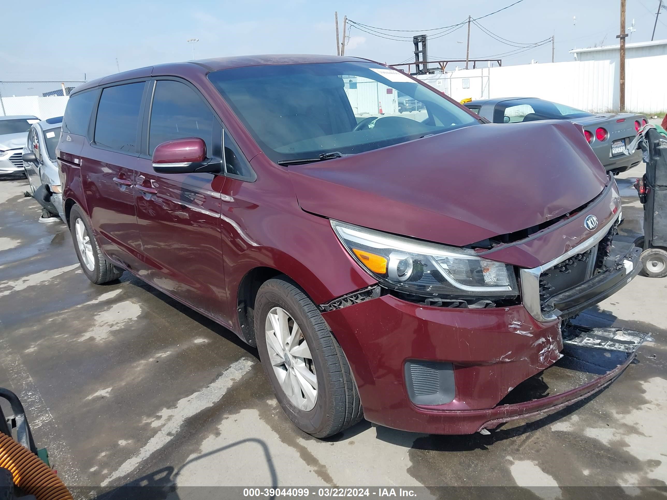 KIA SEDONA 2017 kndmb5c19h6221473