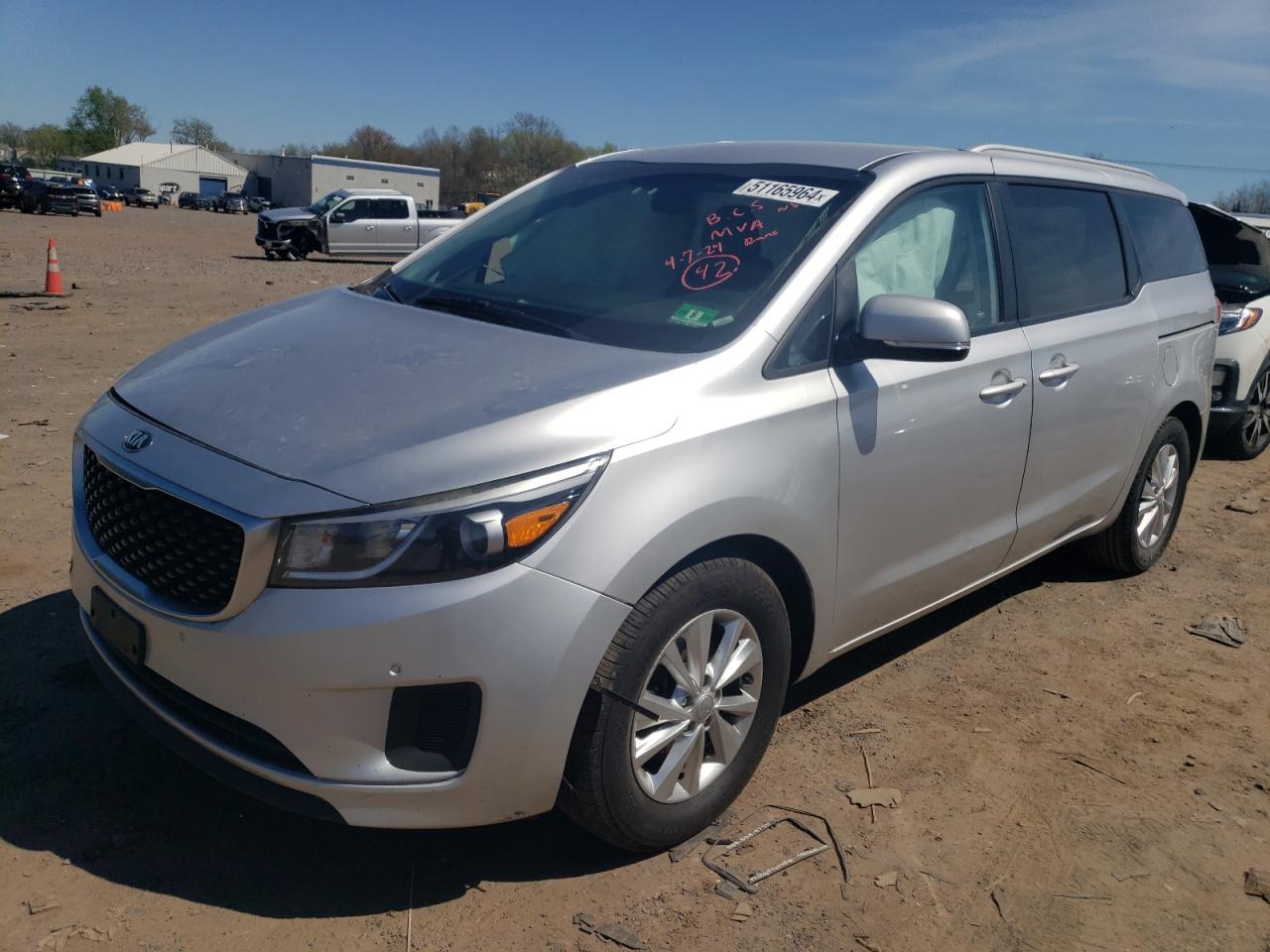 KIA SEDONA 2017 kndmb5c19h6312873