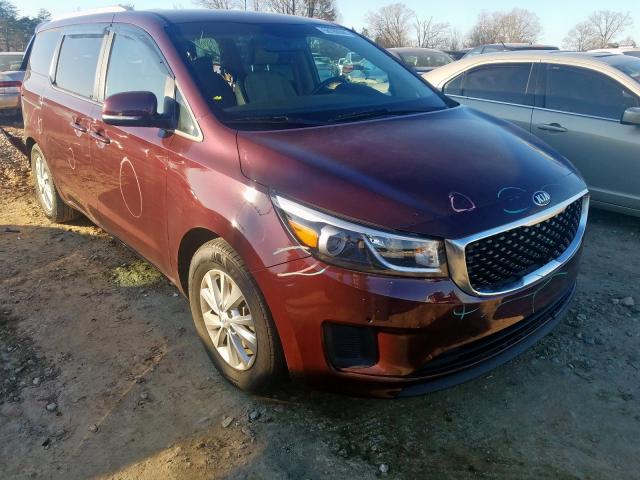 KIA SEDONA LX 2017 kndmb5c19h6329298