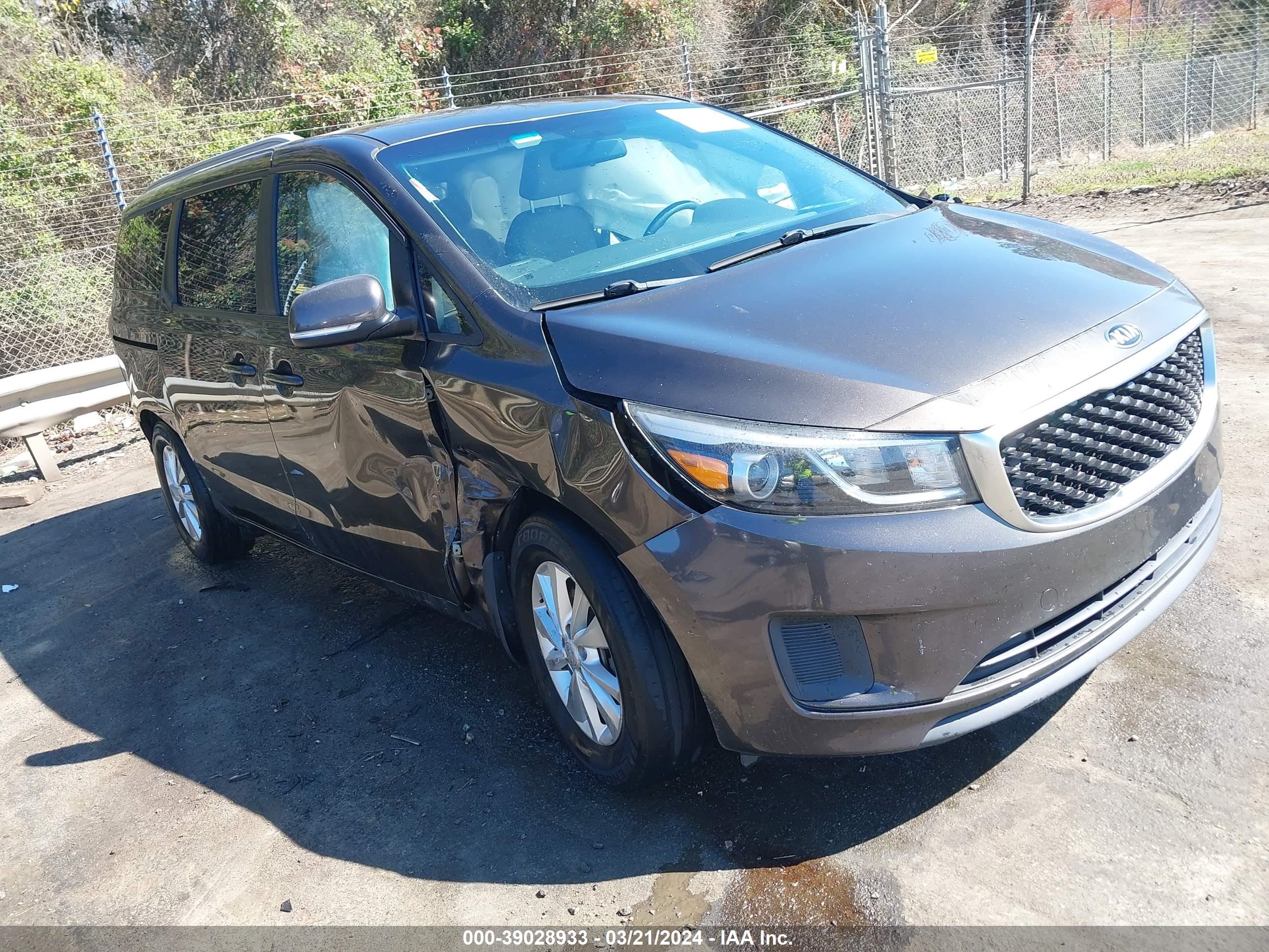 KIA SEDONA 2016 kndmb5c1xg6092898