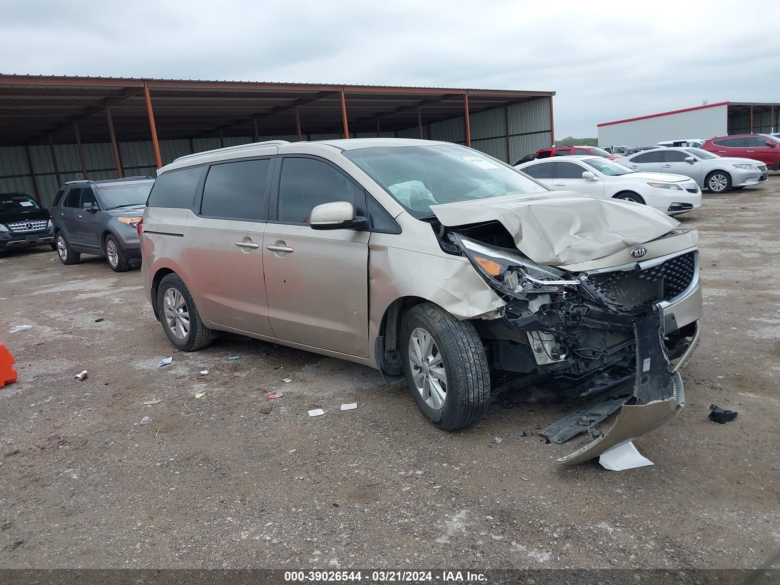 KIA SEDONA 2016 kndmb5c1xg6196257