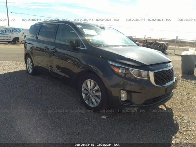 KIA SEDONA 2016 kndmc5c13g6116519