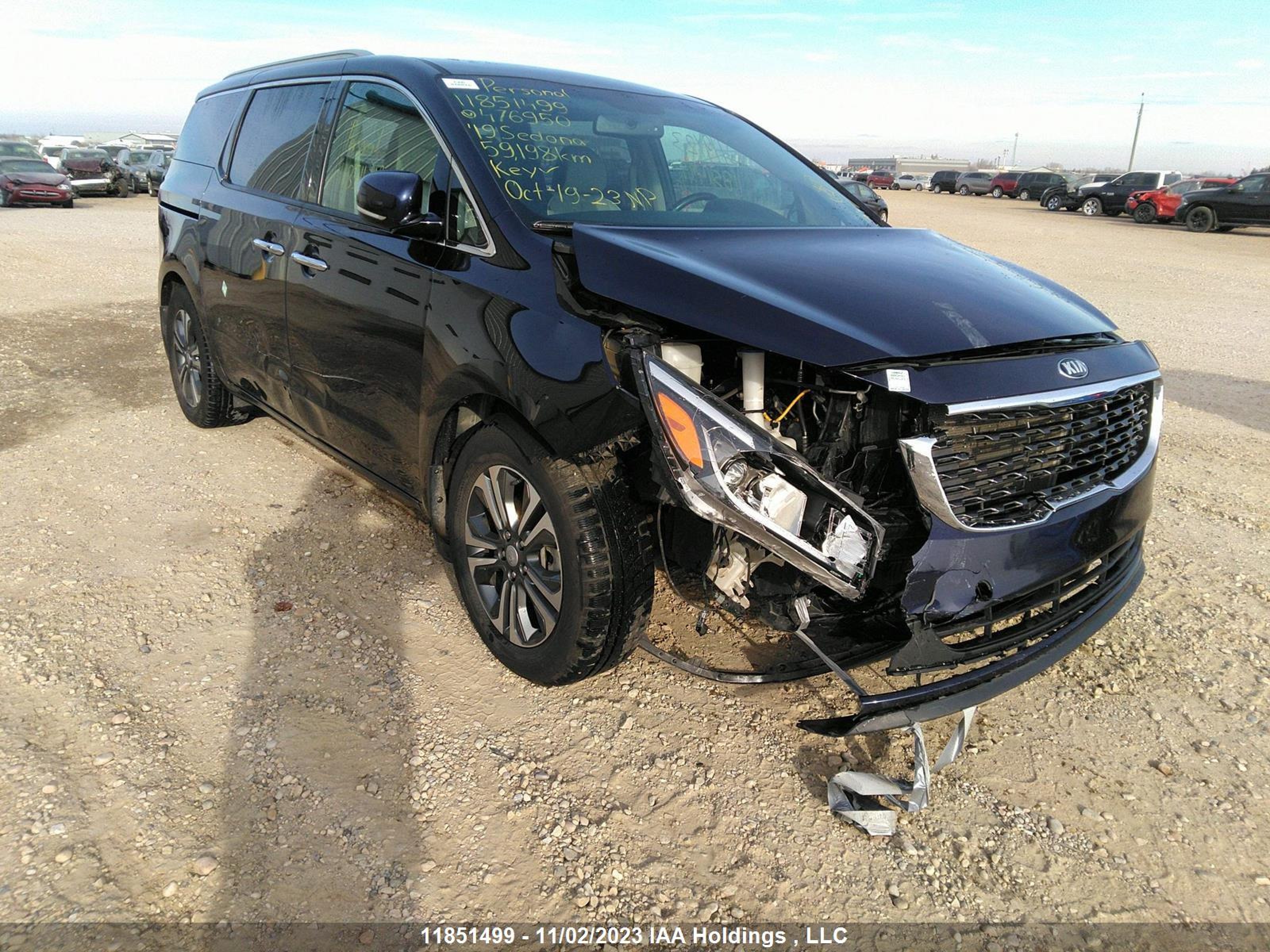 KIA SEDONA 2019 kndmc5c13k6476950