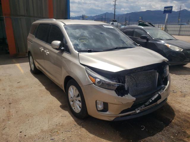 KIA SEDONA EX 2016 kndmc5c14g6138397