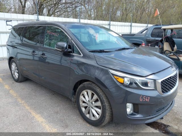 KIA SEDONA 2016 kndmc5c15g6108759