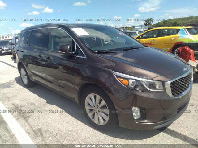 KIA SEDONA 2017 kndmc5c15h6260445