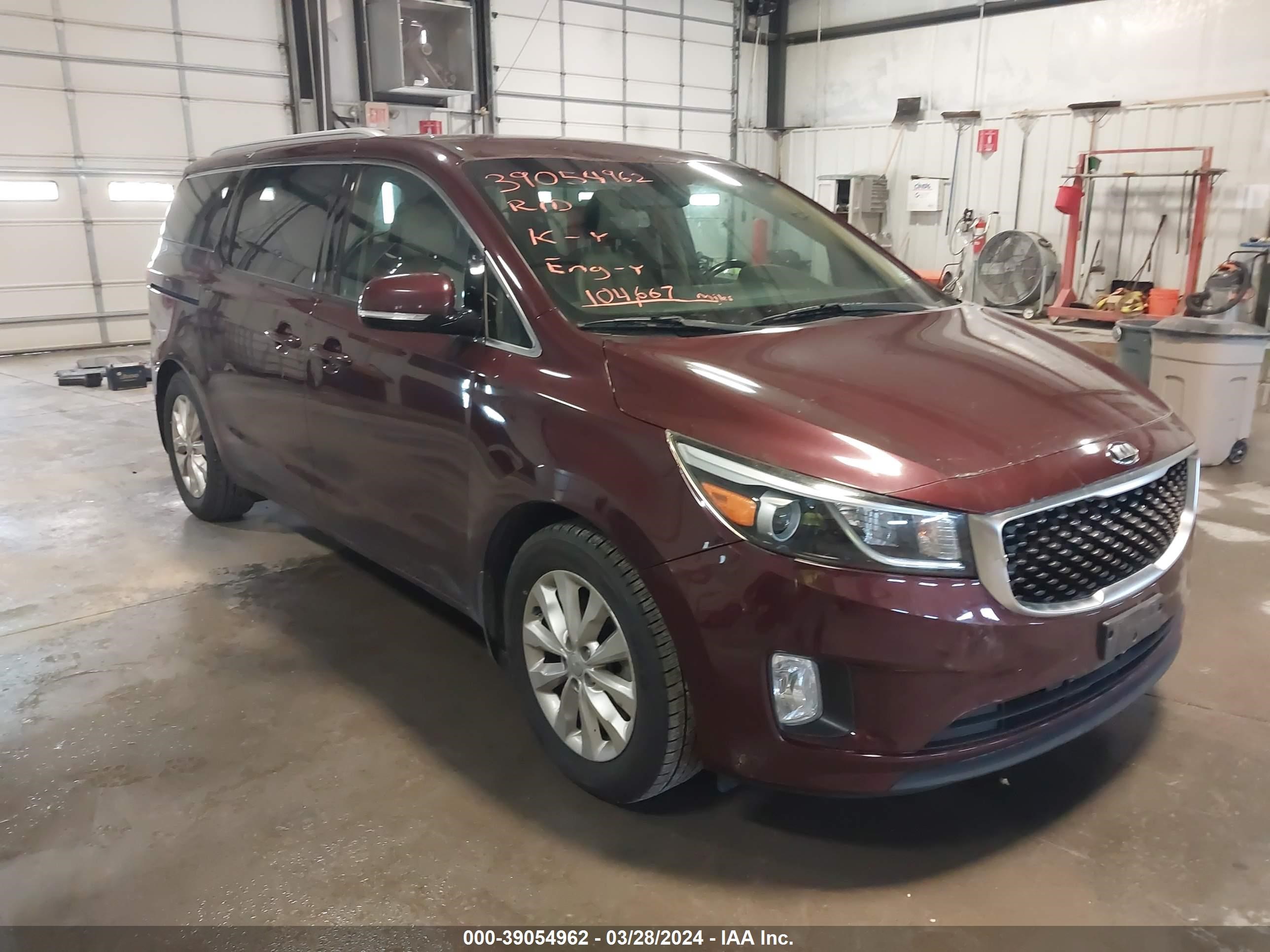 KIA SEDONA 2015 kndmc5c17f6047753