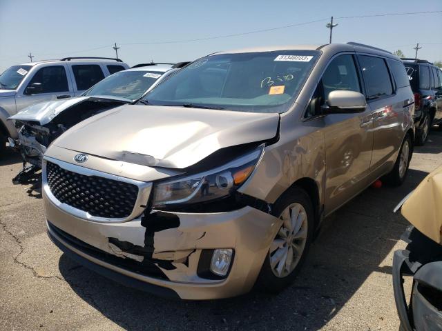 KIA SEDONA EX 2016 kndmc5c17g6138376