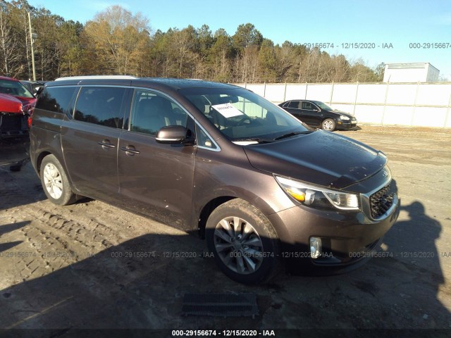 KIA SEDONA 2016 kndmc5c19g6181472