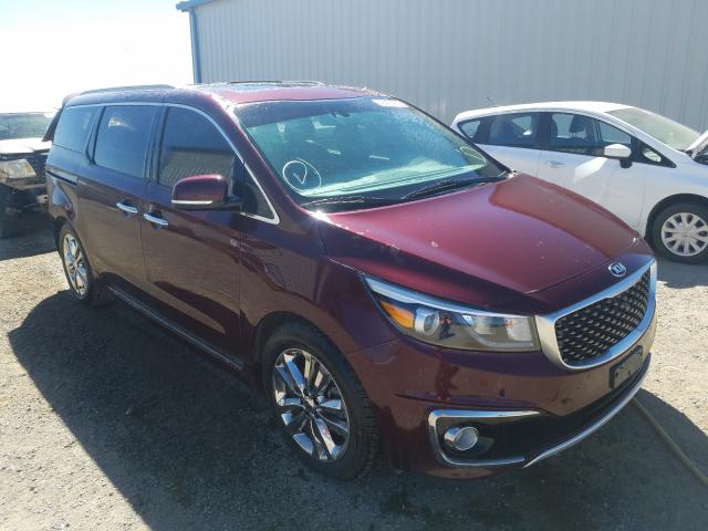 KIA SEDONA SXL 2016 kndme5c13g6142693