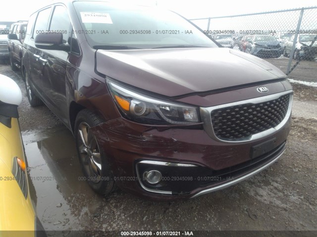 KIA SEDONA 2016 kndme5c15g6145630