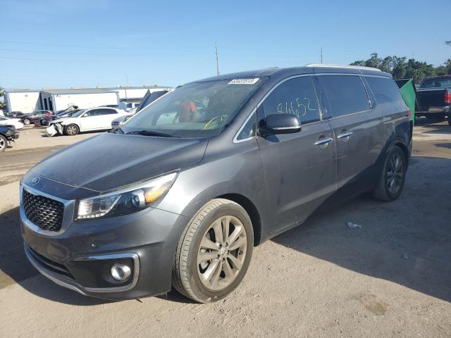 KIA SEDONA SXL 2016 kndme5c15g6186243