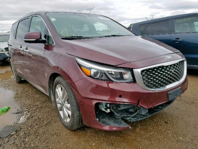 KIA SEDONA SXL 2015 kndme5c16f6049455