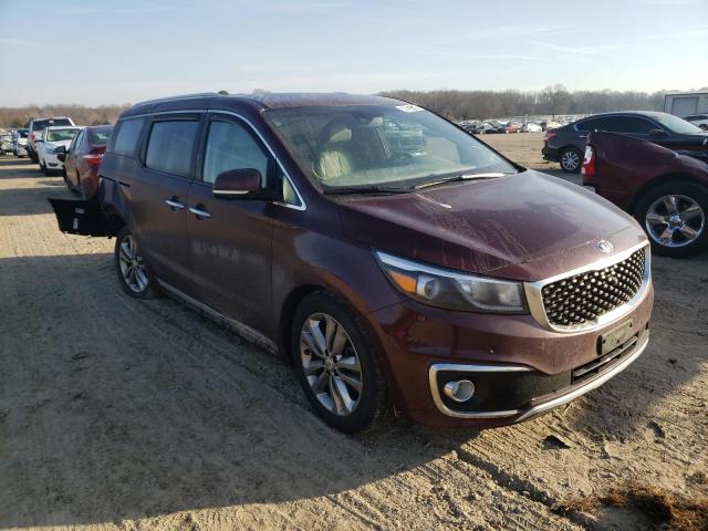 KIA SEDONA SXL 2016 kndme5c17g6128702