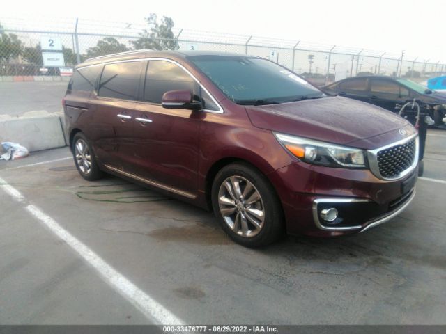 KIA SEDONA 2016 kndme5c18g6117286