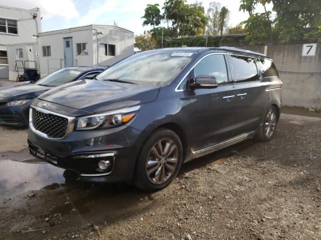 KIA SEDONA SXL 2017 kndme5c18h6334368