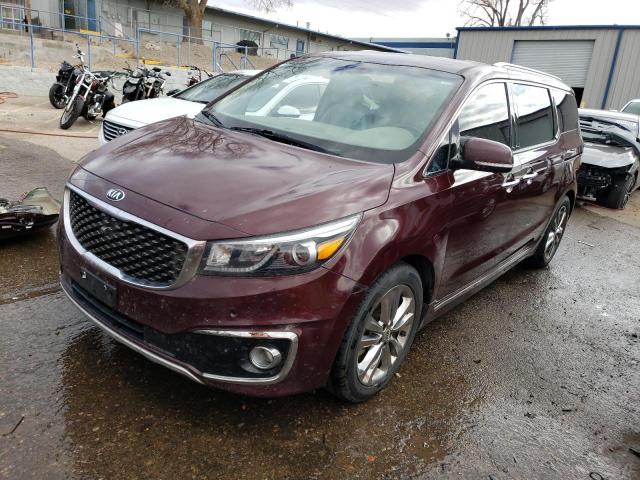 KIA SEDONA SXL 2018 kndme5c18j6372303