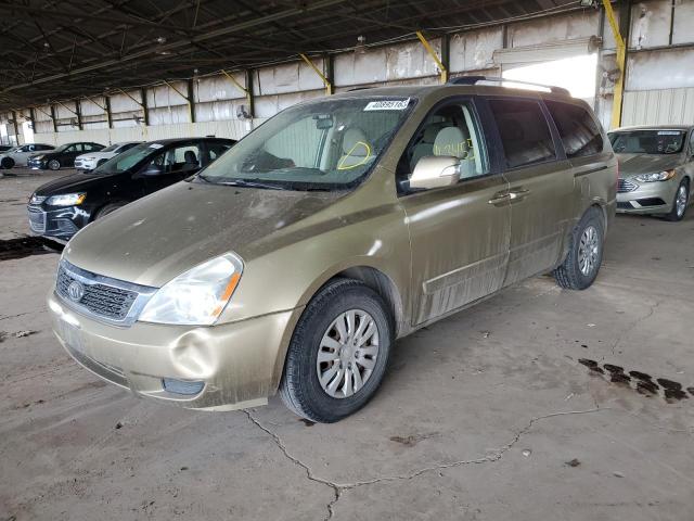 KIA SEDONA LX 2011 kndmg4c70b6365422