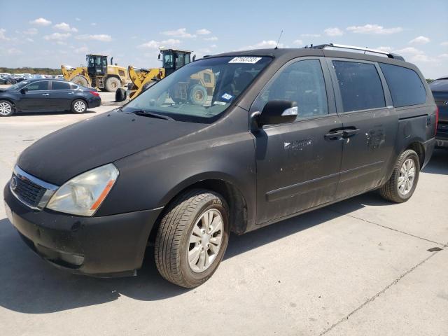 KIA SEDONA LX 2012 kndmg4c70c6465442