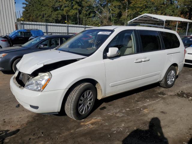 KIA SEDONA LX 2012 kndmg4c71c6476109