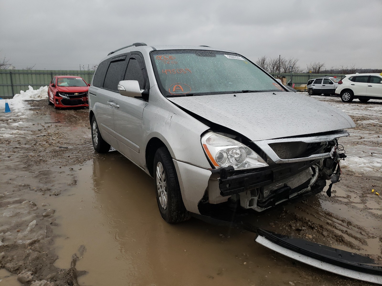 KIA SEDONA LX 2012 kndmg4c72c6495039