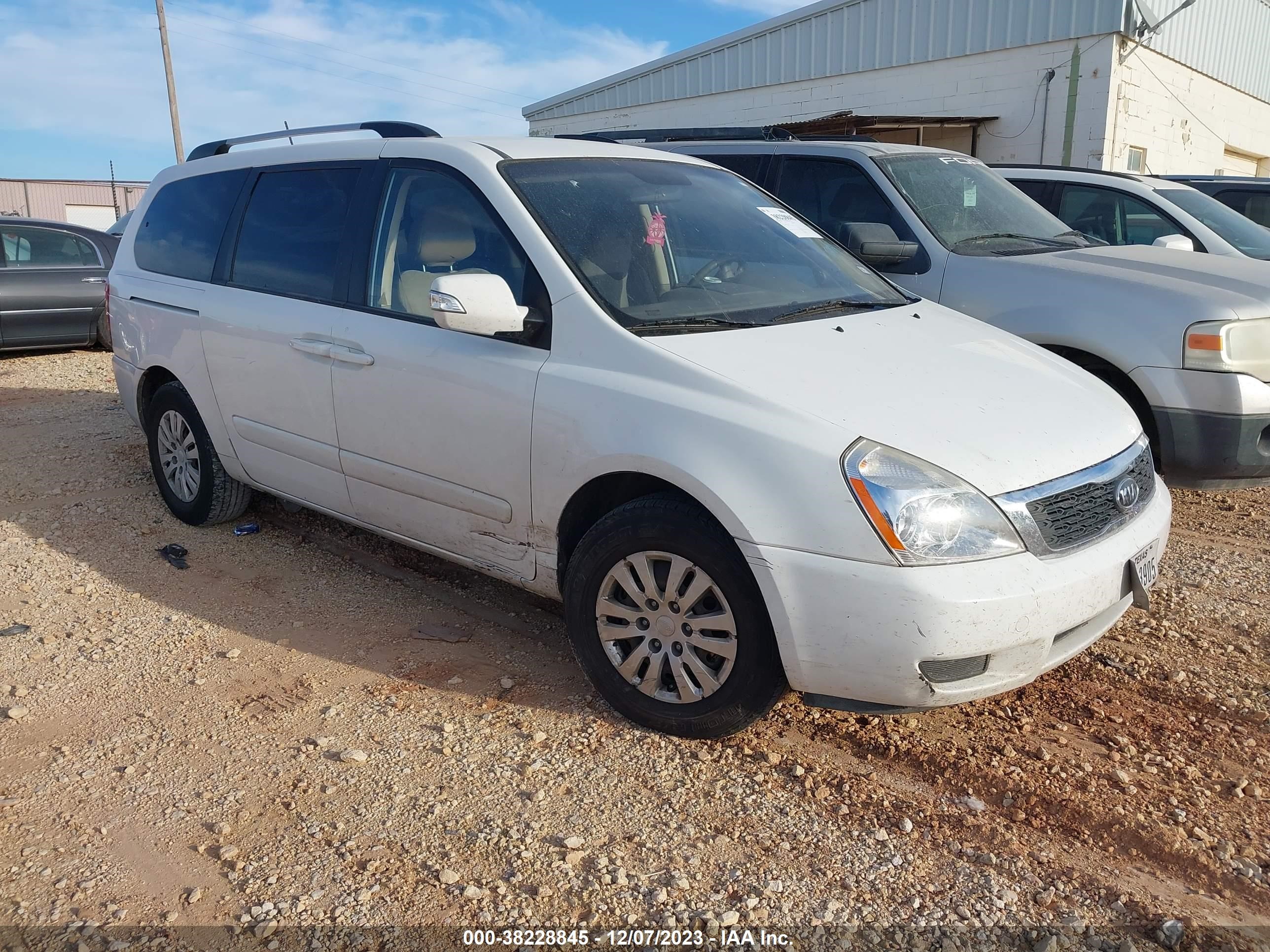 KIA SEDONA 2012 kndmg4c73c6466987