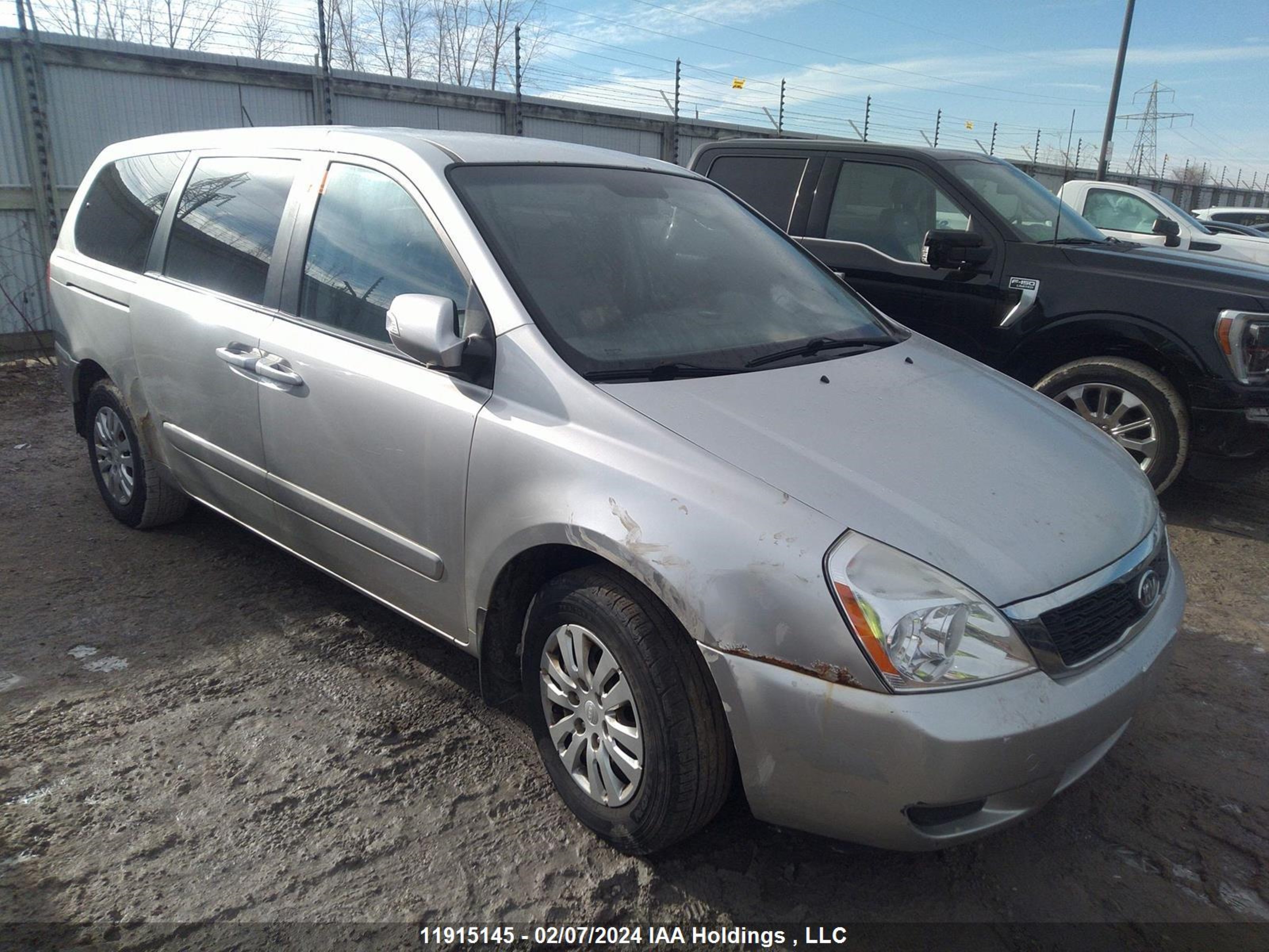 KIA SEDONA 2012 kndmg4c74c6491140