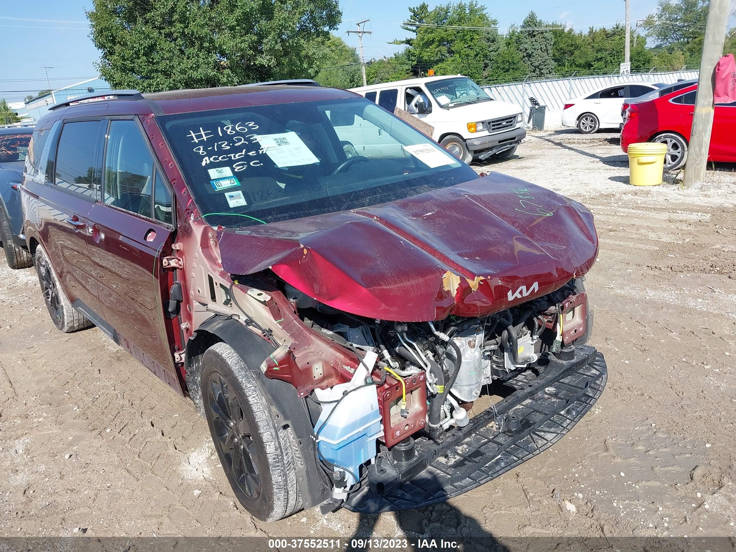 KIA CARNIVAL 2022 kndne5h39n6144315